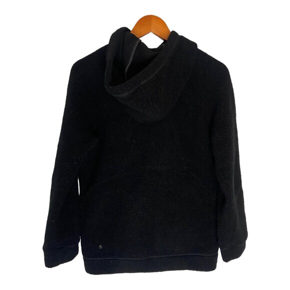 Lululemon So Sherpa Hooded Jacket Black-sz approx. 4 - Picture 2 of 10